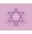 Jewish star design Jewish star design vector image