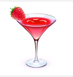Cocktail vector image