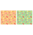 Fruits seamless pattern vector image