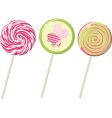 Lollipops vector image