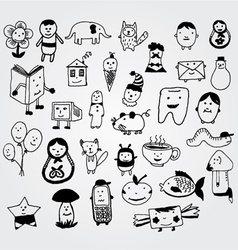 Creatures vector image