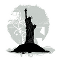Statue of liberty vector image