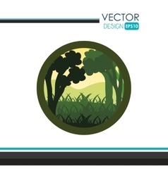 Nature icon design vector image