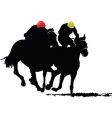 Horses vector image