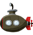 Submarine vector image