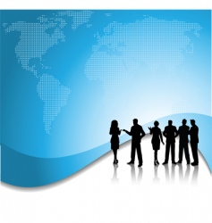 Business conversations vector image