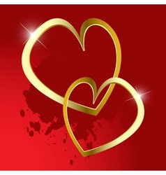 Background day valentine vector image