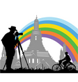 Photographer vector image