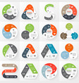 Infographic diagram 3 options parts steps Infographic diagram 3 options parts steps vector image