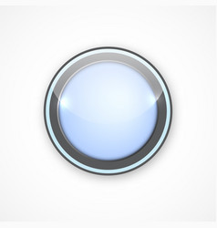 Metal button icon Royalty Free Vector Image - VectorStock