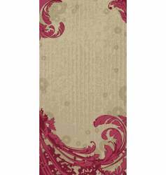 Floral background vector image