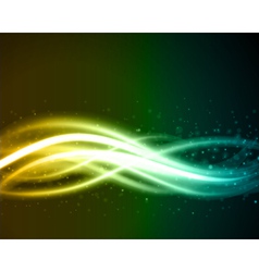 Abstract light beam vector image