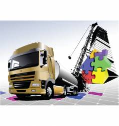Urban background vector image