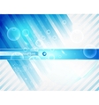 Abstract line and Stripe blue curve vector image
