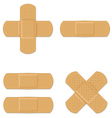 Band Aids vector image