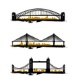 Bridge vector image