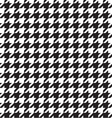 Classic houndstooth seamless vector image