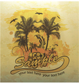 Summer background vector image