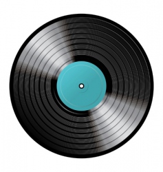 Vinyl image vector image