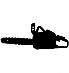 Chainsaw vector image