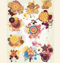 Graphic background vector image