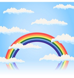 Rainbow4 vector image