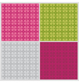Seamless floral pattern vector image