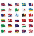 Flags vector image