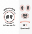 Our sweet love story vector image