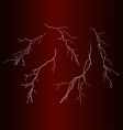 Lightning bolts vector image