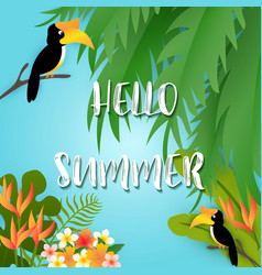 Summer Summer vector image