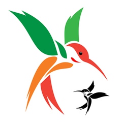 Hummingbird vector image