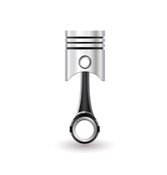 Engine piston vector image