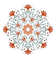 Vintage round flower for design Vintage round flower for design vector image