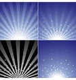 Star Burst Set vector image