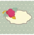 Peony flower vector image