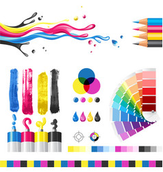 Cmyk vector image