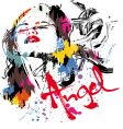 Collage vector image