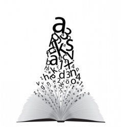Book vector image