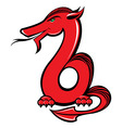 Dragon vector image