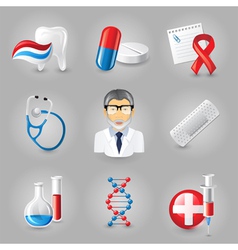 New medical icons vector image