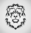 Lion Face Tribal vector image