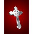 Celtic cross vector image