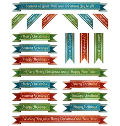 Christmas banners vector image