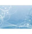 Winter background vector image