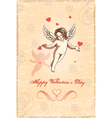 Valentines day background vector image