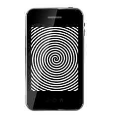 Abstract design phone for different business vector image