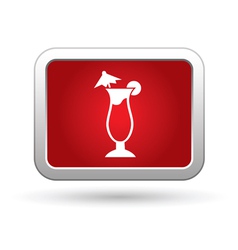 Cocktail icon vector image