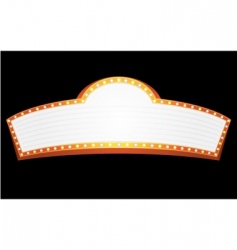 Entertainment sign vector image