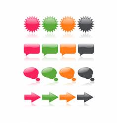 Web icons vector image